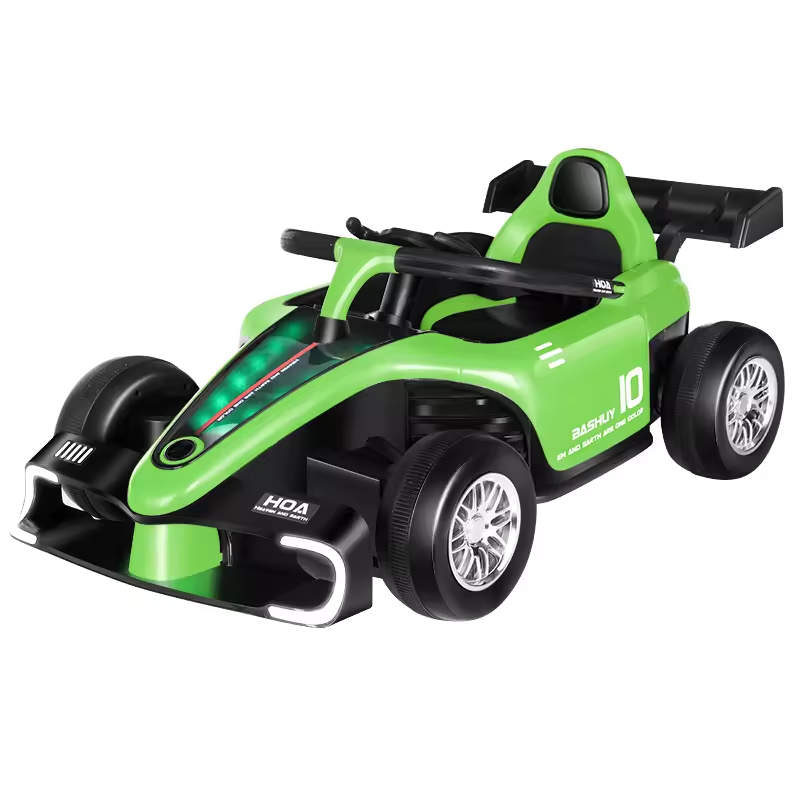 Hot-Selling Two-Seater Simulation Ride-On Toy Car Electric Plastic Material with Wheel Battery Power for Boys and Girls