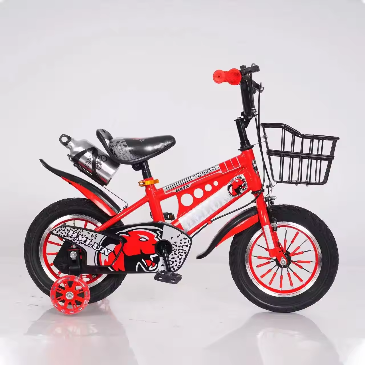 cheap new model child cycle training wheel kids bike 16 20 inch cycle for 3-15 yeas old girls boys with training wheel