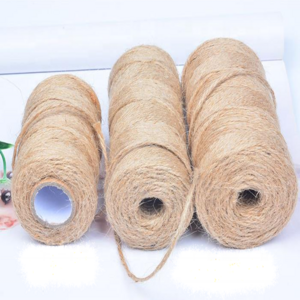 Factory Wholesale Bulk 100% Jute String 1-6mm Thick Knitting Vintage Twine For Packing Decoration