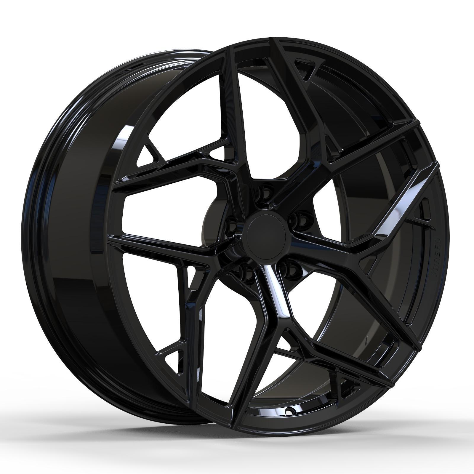 High Quality Forged Wheels 17 & 20 Inch Polished Rims 5x114.3 PCD 112mm/100mm/120mm/0mm ET