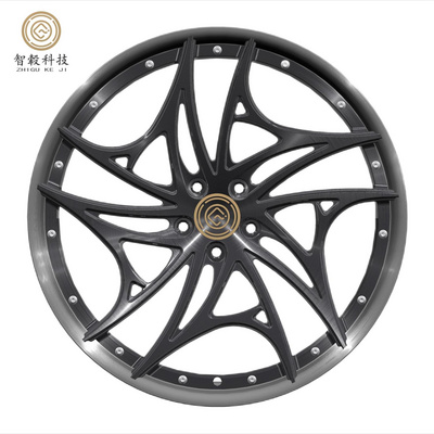 Custom Car Wheel Rims 20 22 24 Inch For Passenger Car Wheels 5x120 5x114.3 Forged Alloy Wheel Rims