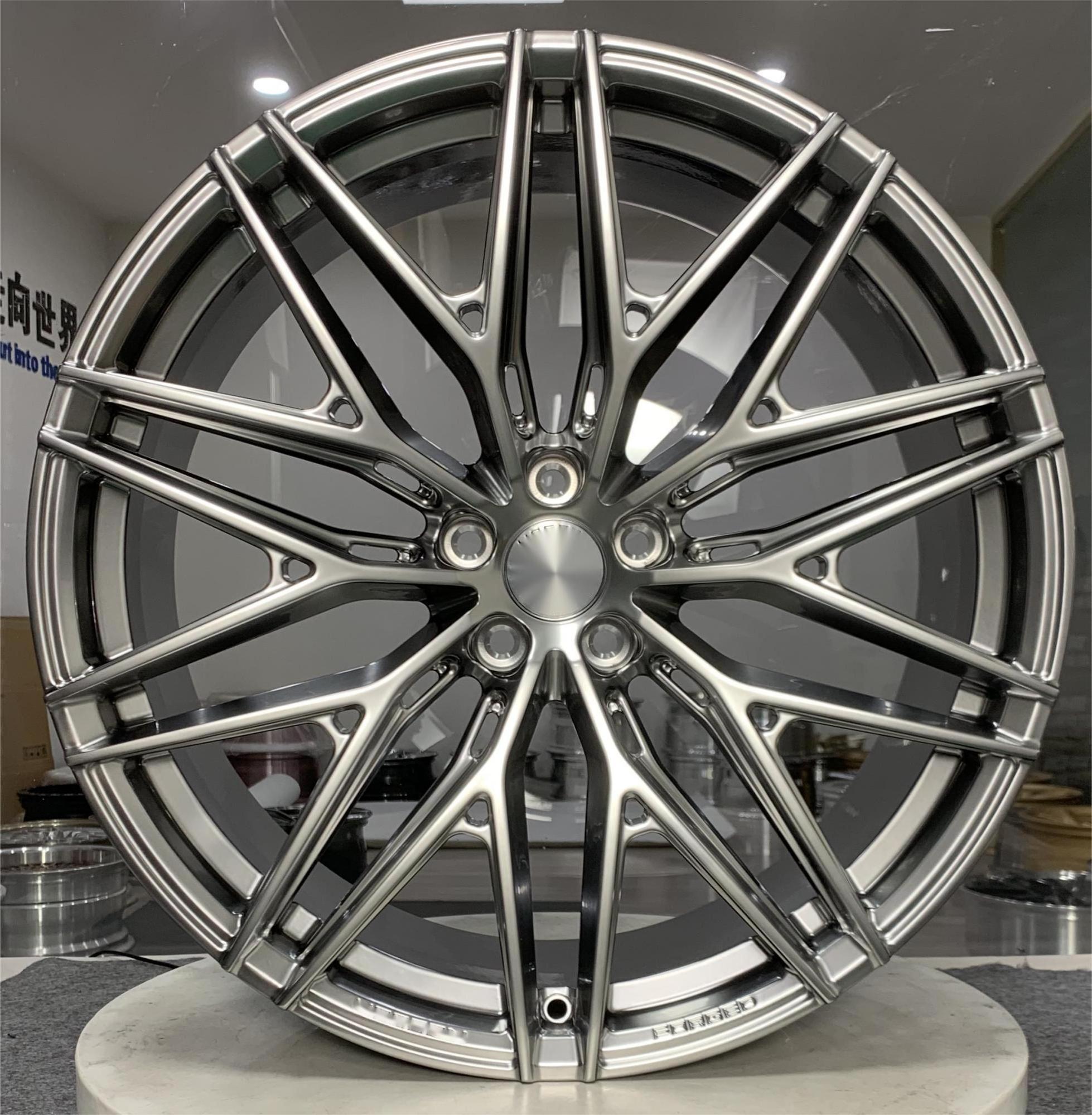 22 Inch Forged Aluminum Alloy Wheels - Popular Odm 5x120 5x130 5x114.3 Rims for Mercedes-Benz W204 W205 W221 W213 W21