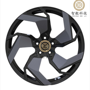 ZHI GU Factory Can Be Custom Concave Design Forged Wheels for Luxury Car Core Wheel 110mm Abec 7 Bearing Neo Chrome Wheel 5years