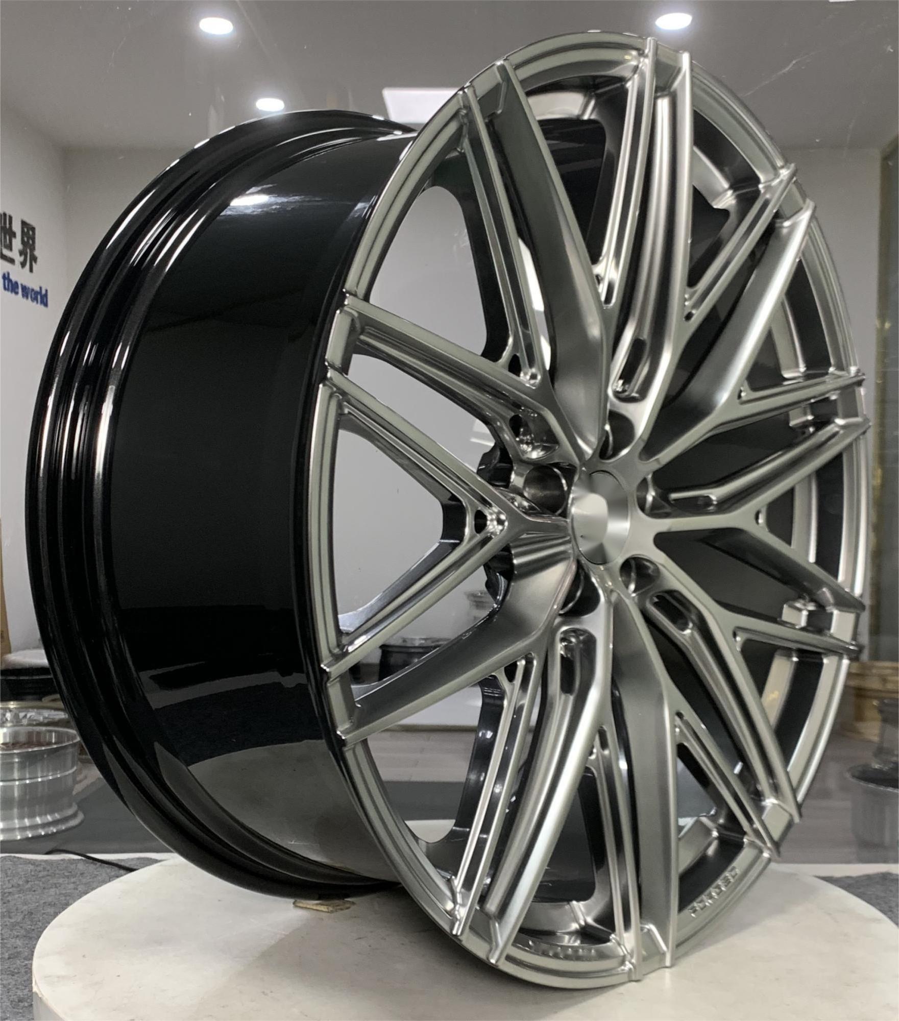 22 Inch Forged Aluminum Alloy Wheels - Popular Odm 5x120 5x130 5x114.3 Rims for Mercedes-Benz W204 W205 W221 W213 W21