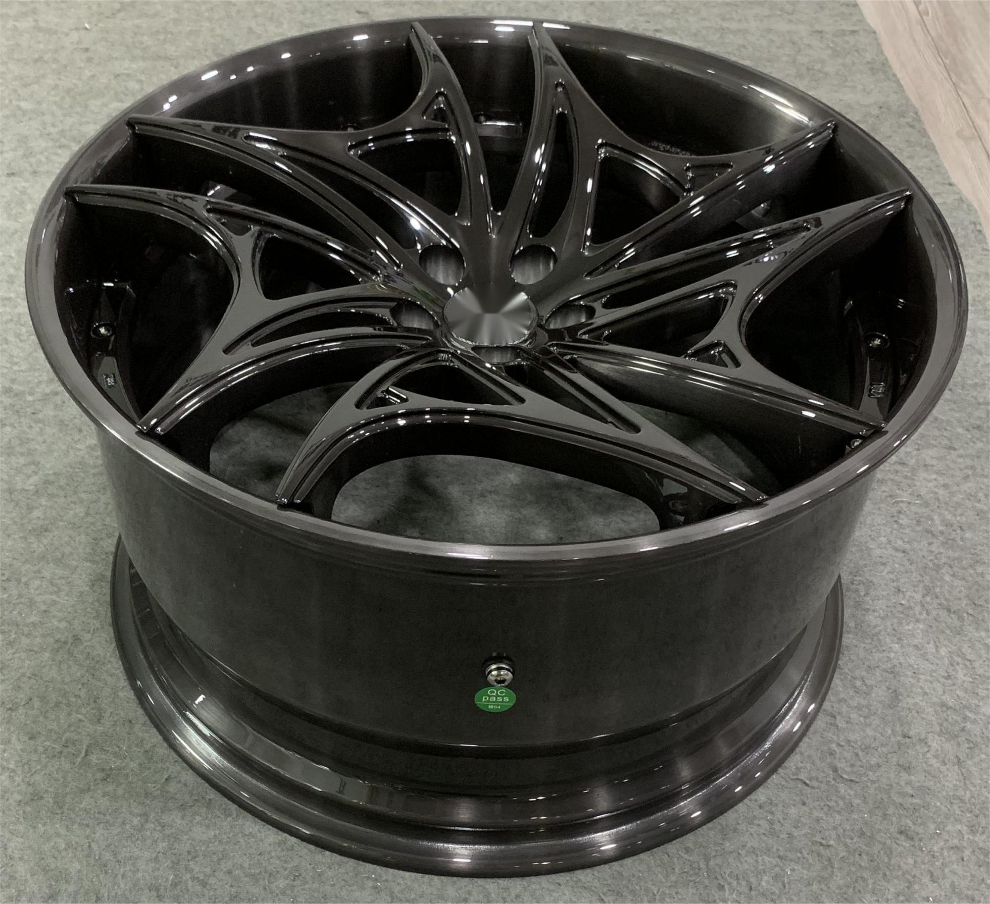 Custom Car Wheel Rims 20 22 24 Inch For Passenger Car Wheels 5x120 5x114.3 Forged Alloy Wheel Rims