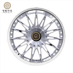 Aluminum Forged Wheels Star for Panamera Cayenne Urus Huracan - 2-pieces Forged Polished Pcd 4x98mm Car Wheel Forged Rims 5years