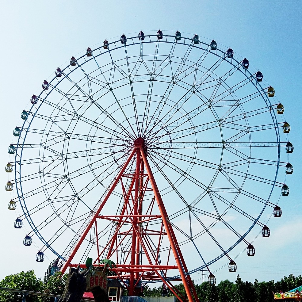 Large entertainment equipment truss ferris wheel for sale