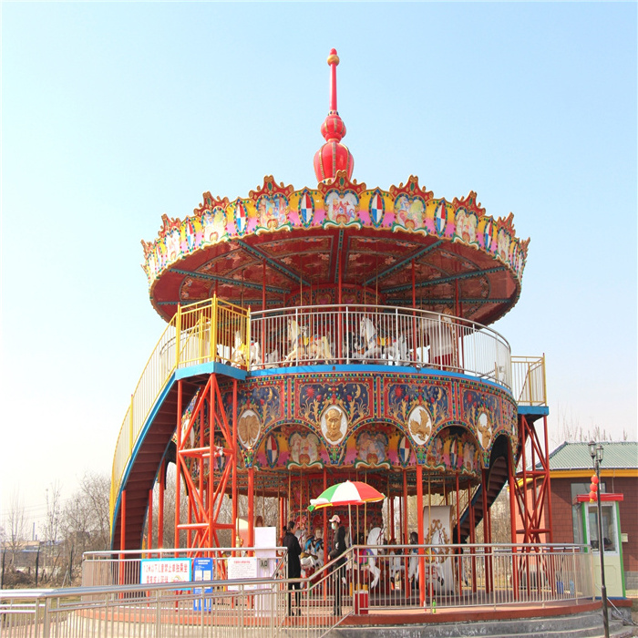 years experienced manufacturer amusement games park ride cheap merry go round carousel horse for sale