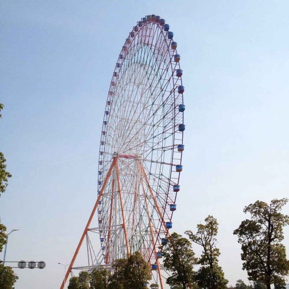 Large entertainment equipment truss ferris wheel for sale