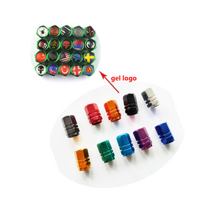 Customized Gel Logo Car Wheel Tires Valve Stem Cap Covers Universal Motorcycle Car Wheel Dust Cap