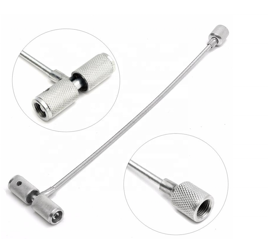 CUSTOMIZED Steel Tire Valve Stem installation Fishing Tool Puller Car Tire Plug Core Remover tire valve stem replacement tool