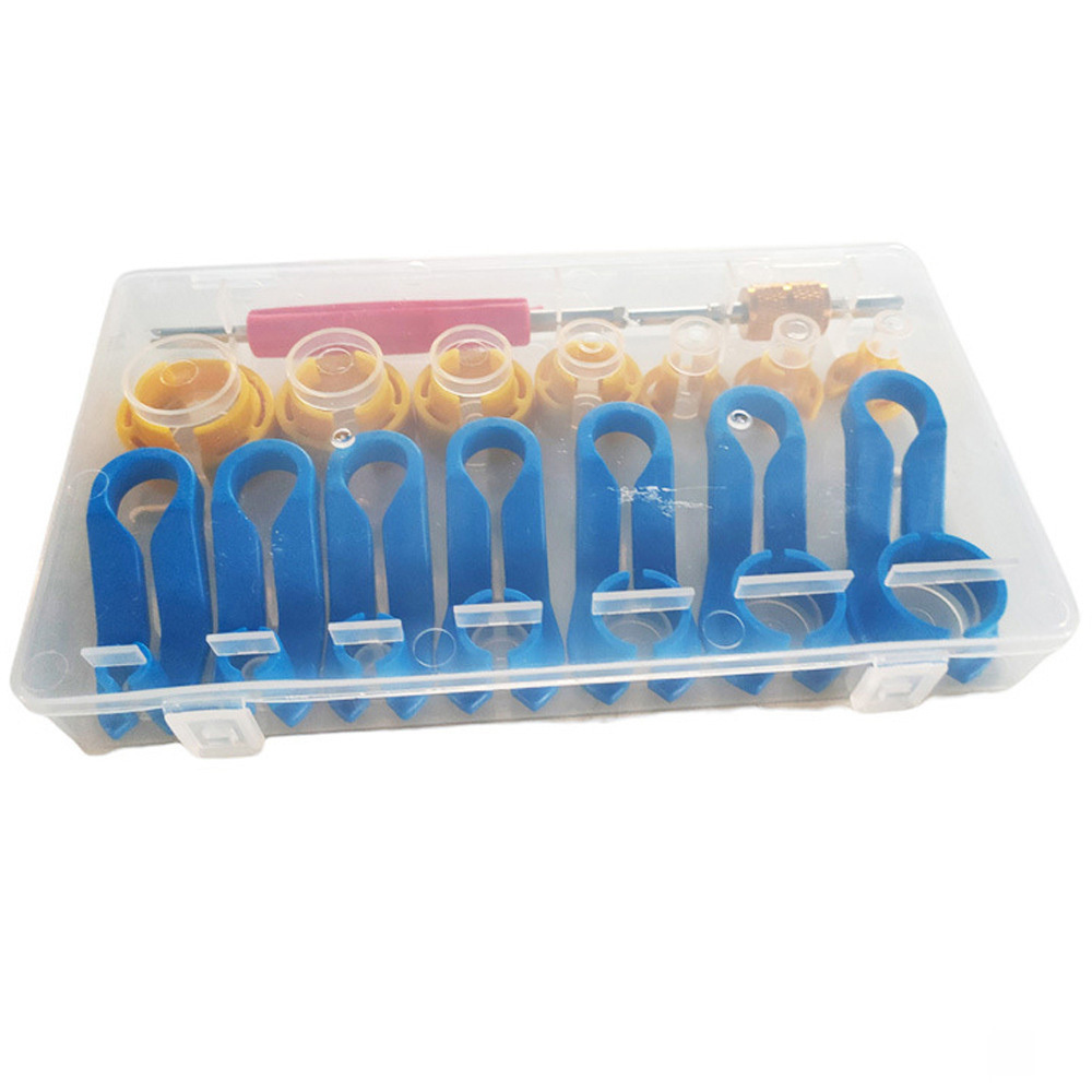 16Pcs Fuel Line Disconnect Removal Tool Set With Valve Core Remover Tool