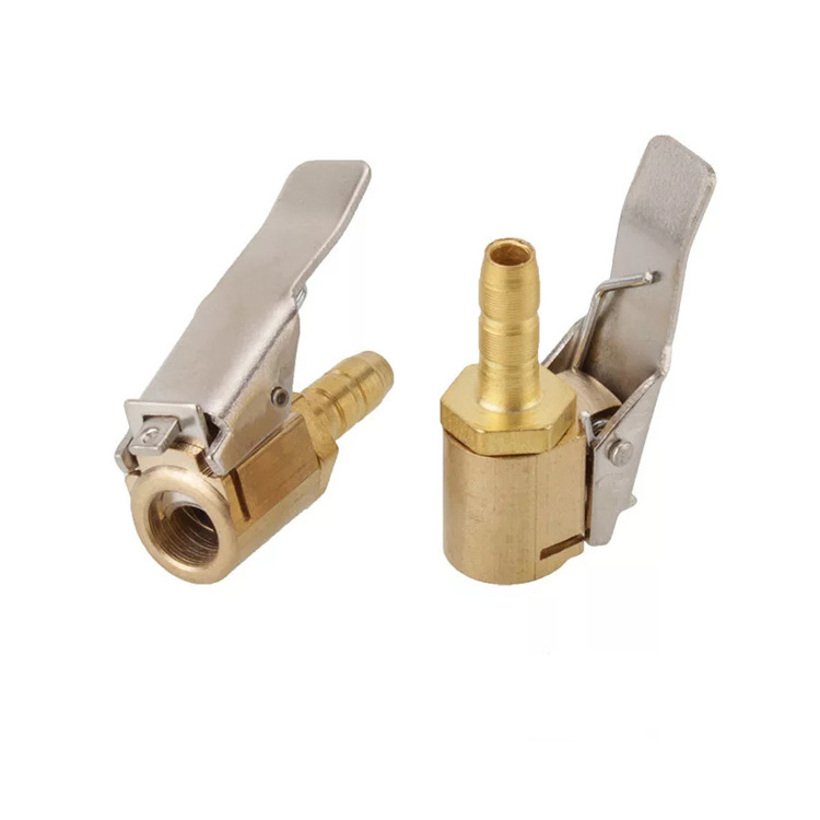 Solid Brass Lock On Tire Air Chuck