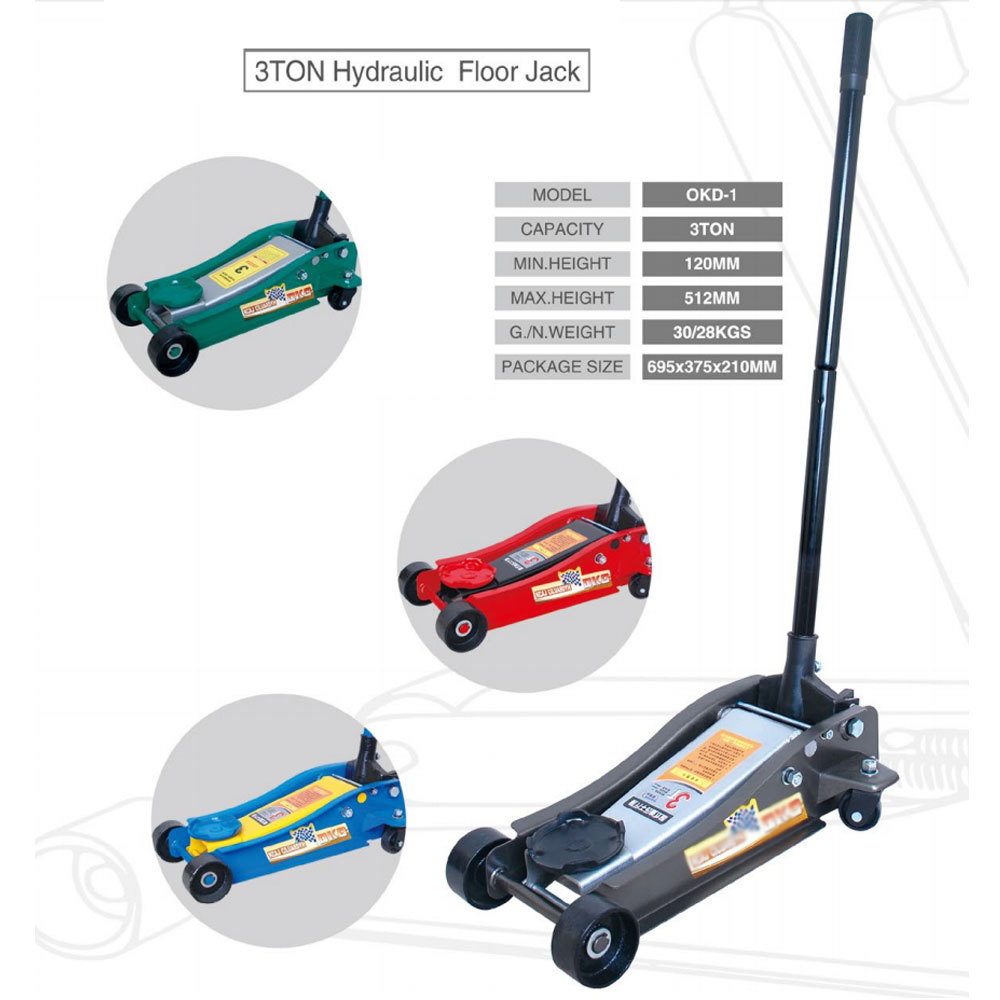 Factory 4Ton Trolley Jack Hydraulic Floor Jack Workshop Low Profile Floor Jack