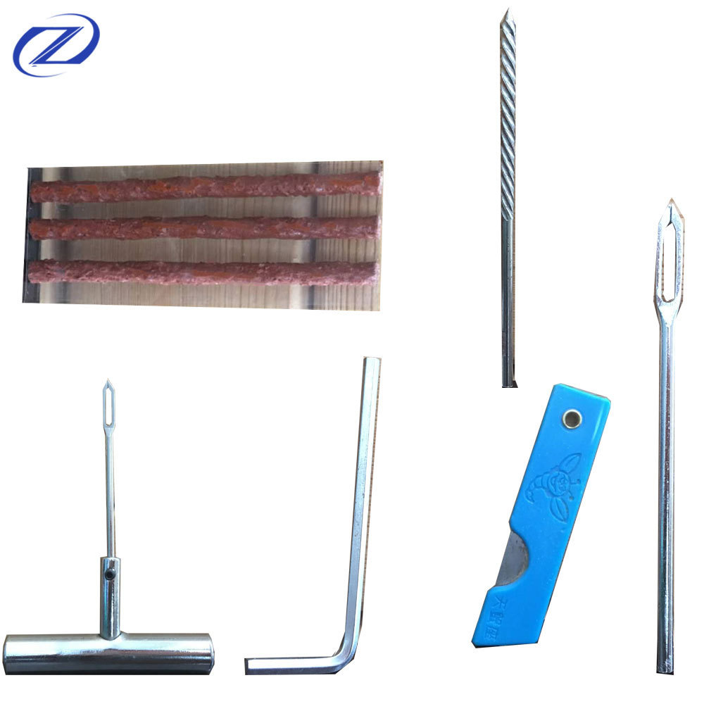 Car Motorcycle Tire Repair Tools Tubeless Tyres Repair Strips Patch Stitcher Tyre Repairing Tools