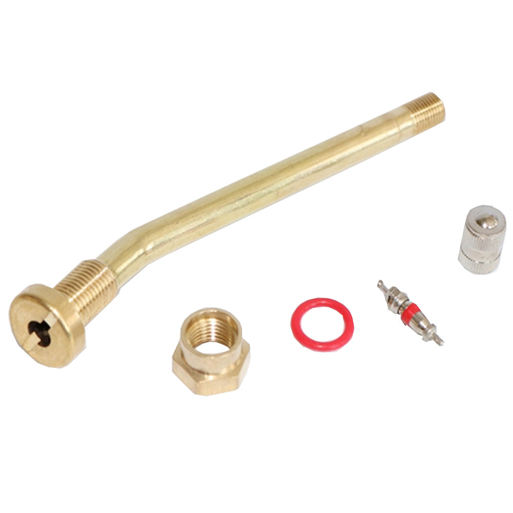 V3 Series Semi Truck Bus Wholesale Brass Tubeless Truck Tire Metal Valve Stems