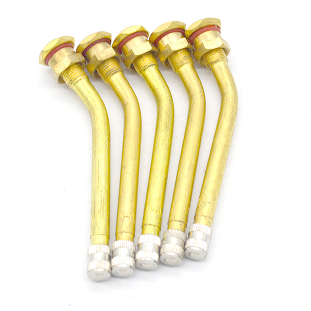 V3 Series Semi Truck Bus Wholesale Brass Tubeless Truck Tire Metal Valve Stems