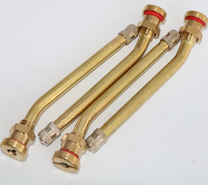 V3 Series Semi Truck Bus Wholesale Brass Tubeless Truck Tire Metal Valve Stems