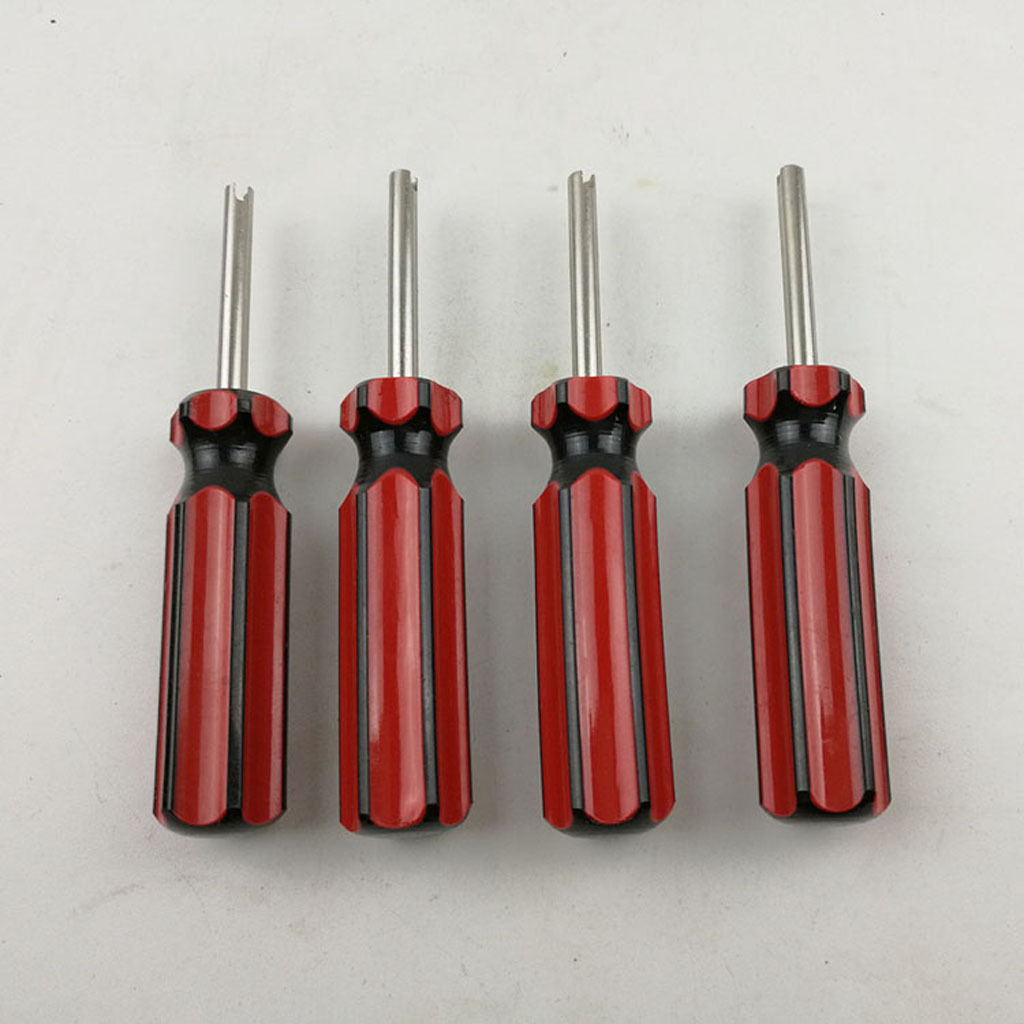 Standard Schrader valves removal tools