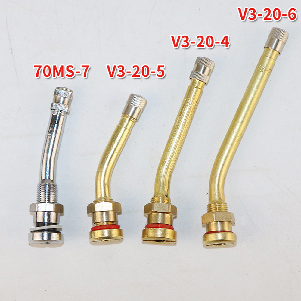 V3.20.4 Tubeless Tire Valve for Truck Bus with Brass Stem