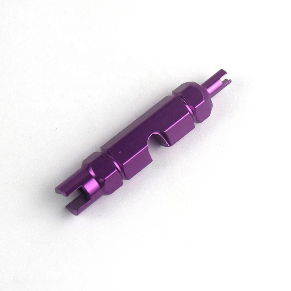 Bicycle Valve Core Remover Wrench Aluminum Alloy Bike Presta Valve Disassembly Removal Tool