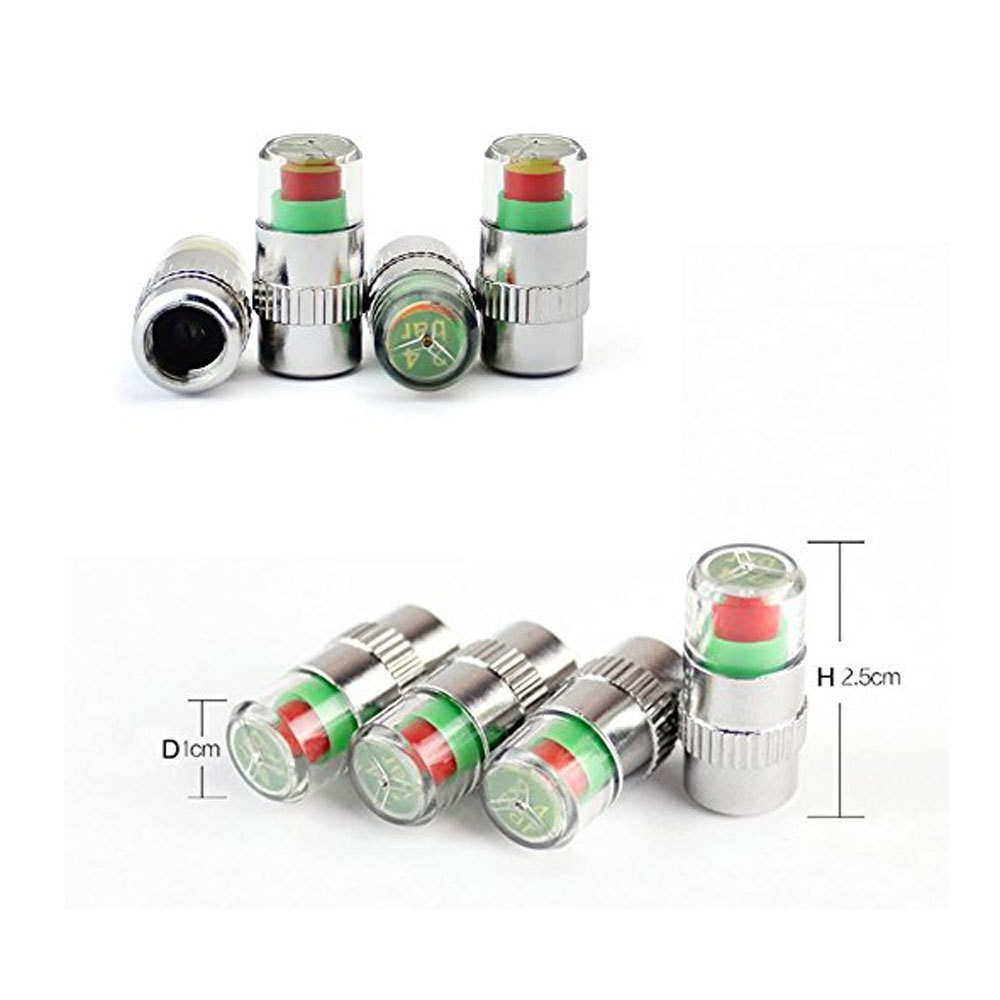 New Car Tire Pressure Monitor tyre valve caps