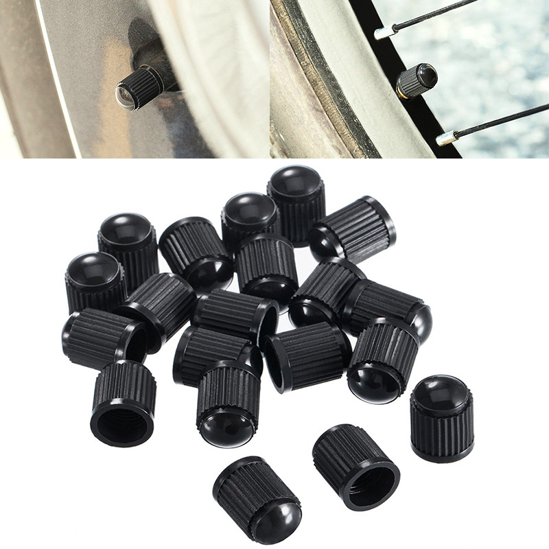 100PCS Tubeless Tyre Wheel Stem Air Valve Caps Car Tire Valve Caps Auto Truck Dust Dustproof Caps Car Accessories Auto Parts