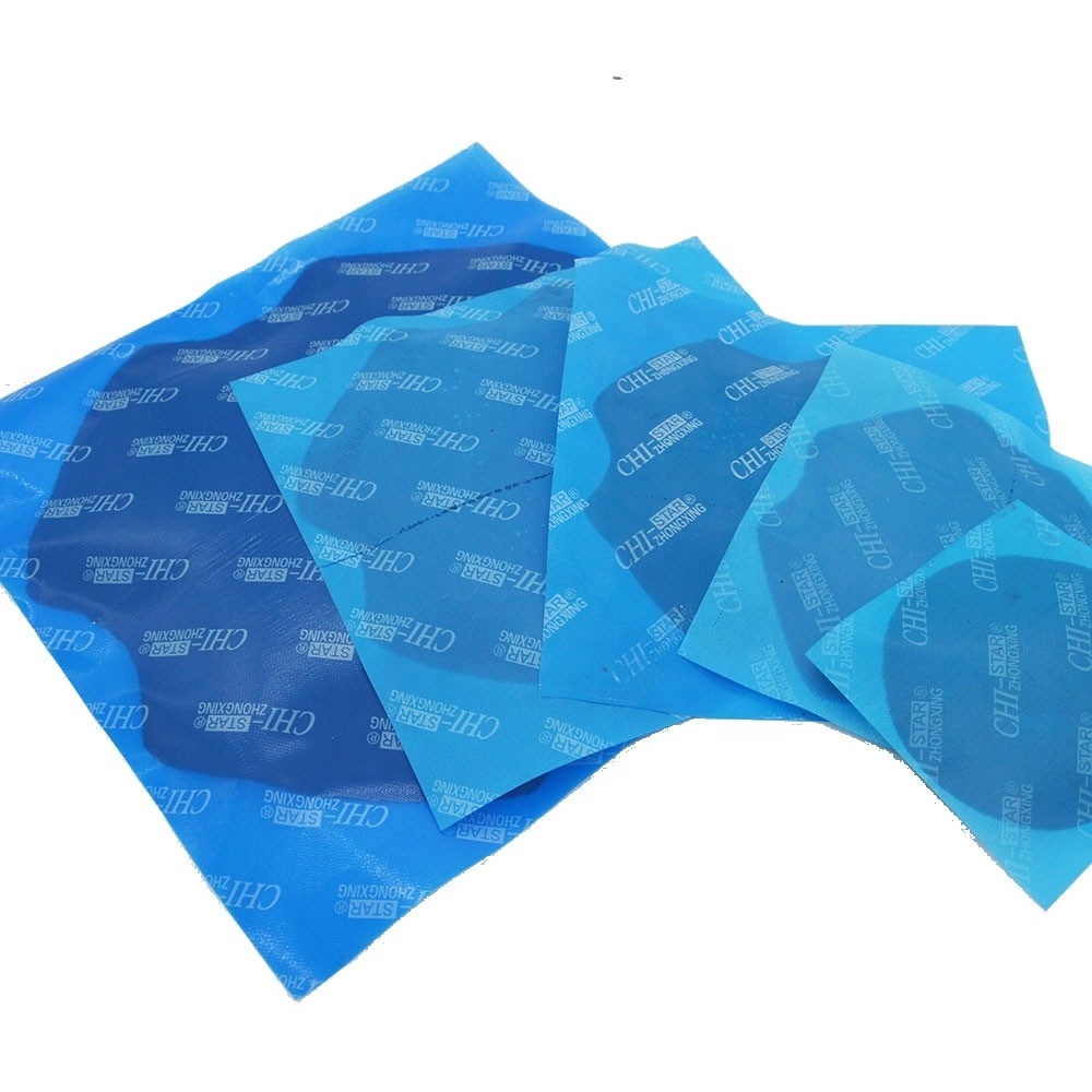 115*115mm Butterfly cold film Rubber Tire Repair Patches in stock