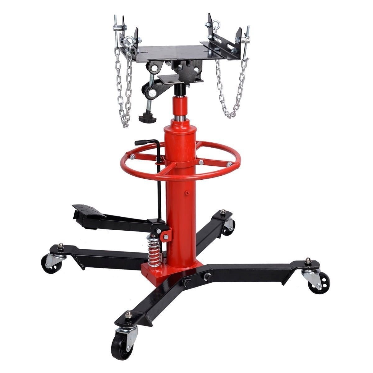 Under Hoist Telescoping Transmission Jack For Lift