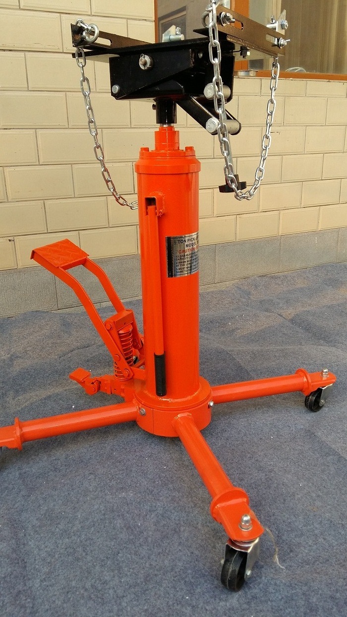 Hot sale 1Ton Capacity Hydraulic High Lift Transmission Jack