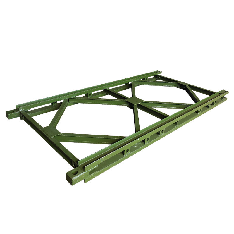 Prefabricated Portable Pedestrian Truss Bridge Steel Structure Bailey Bridge