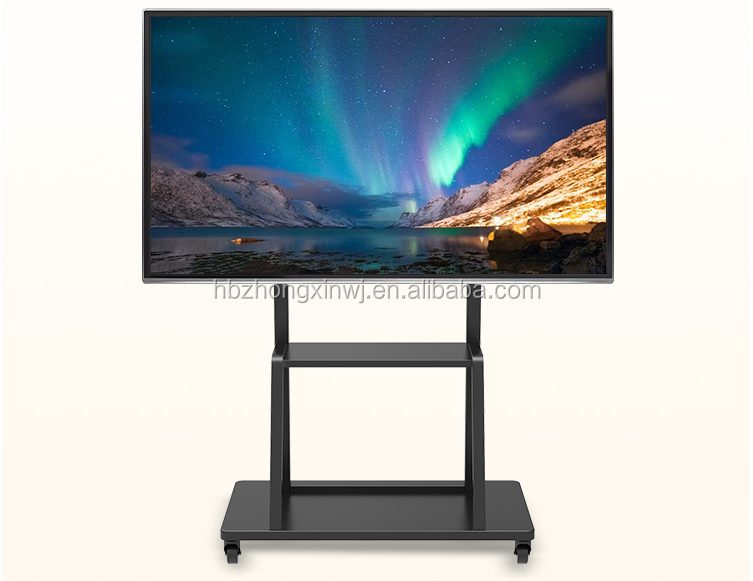 Table Top Tabletop Desktop Plasma LED LCD Glass TV Stand for 55 inch TV and Soundbar