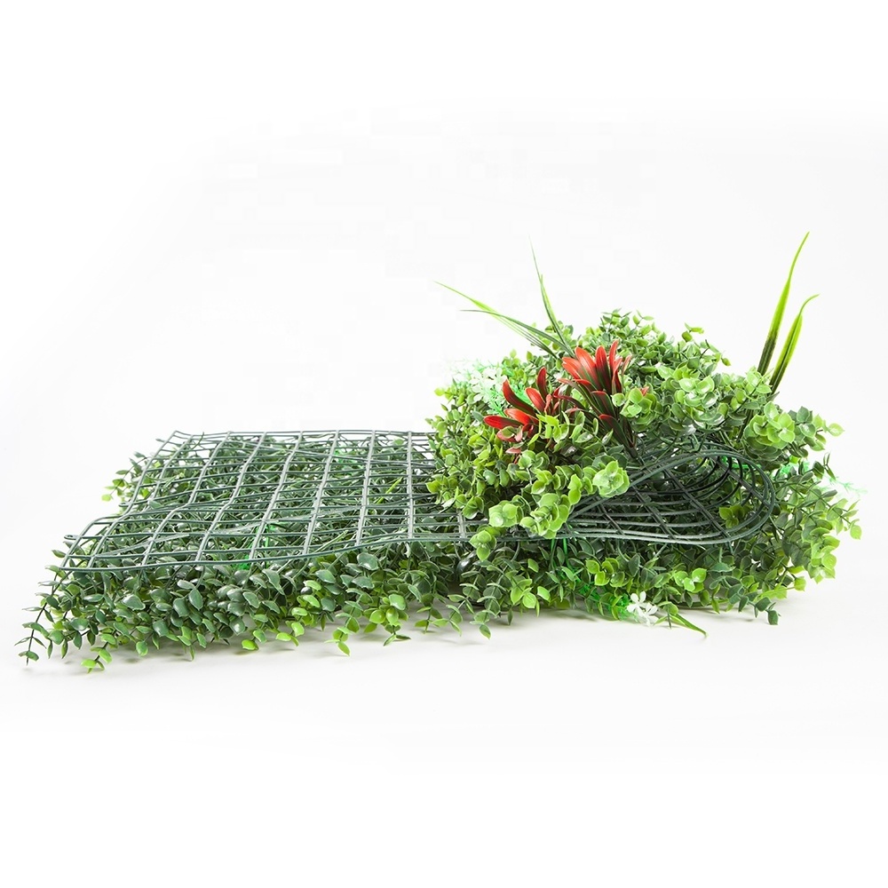 ZC Artificial Topiary Hedges Panels Plastic Faux Shrubs Fence Mat Greenery Wall Backdrop Decor Garden Privacy Screen Fence