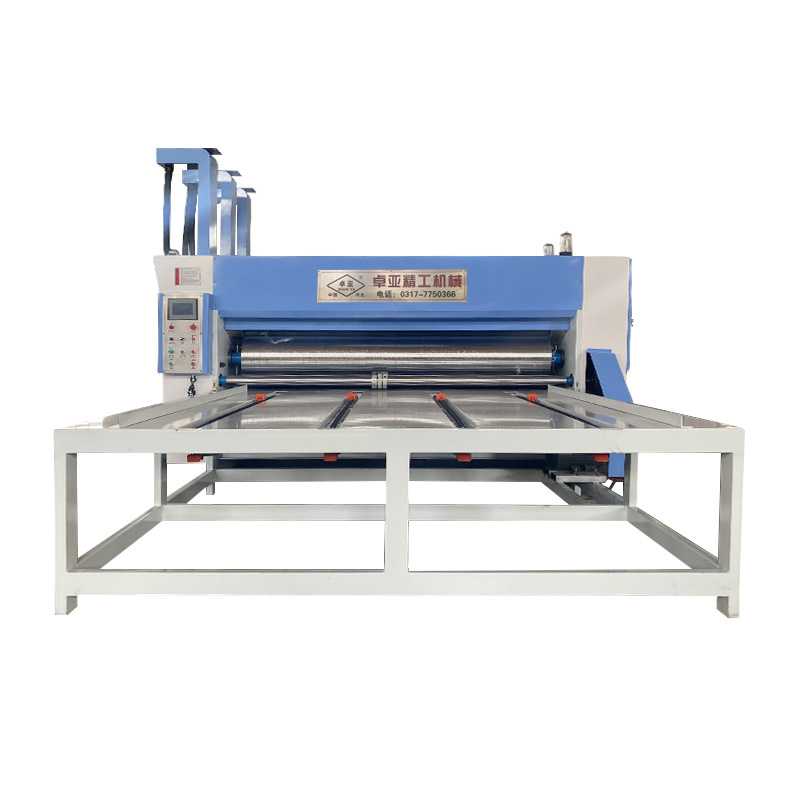 Semi Automatic Chain Feeding Flexo Printing Slotting Machine For Carton Box