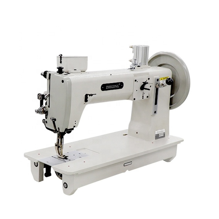 Computerized Lockstitch high quality double needle industrial sewing machine