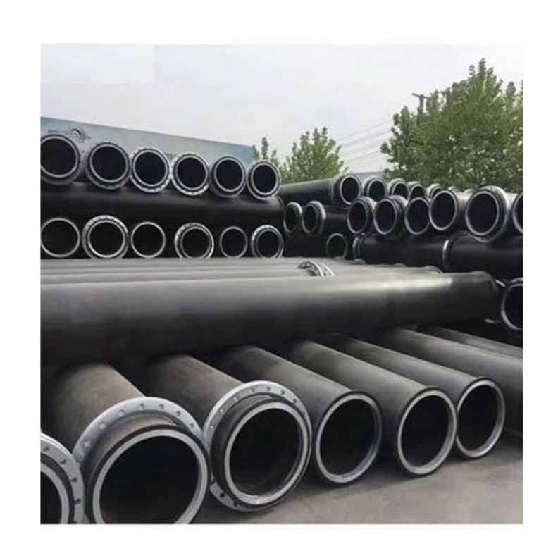 12inch HDPE Pipe with Flange Connections dredge Pipe Floats for slurry dredging