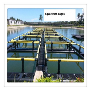 HDPE Circular Floating Fish Cage frame  System for Aquaculture Farm Sea Fish Farm Equipment