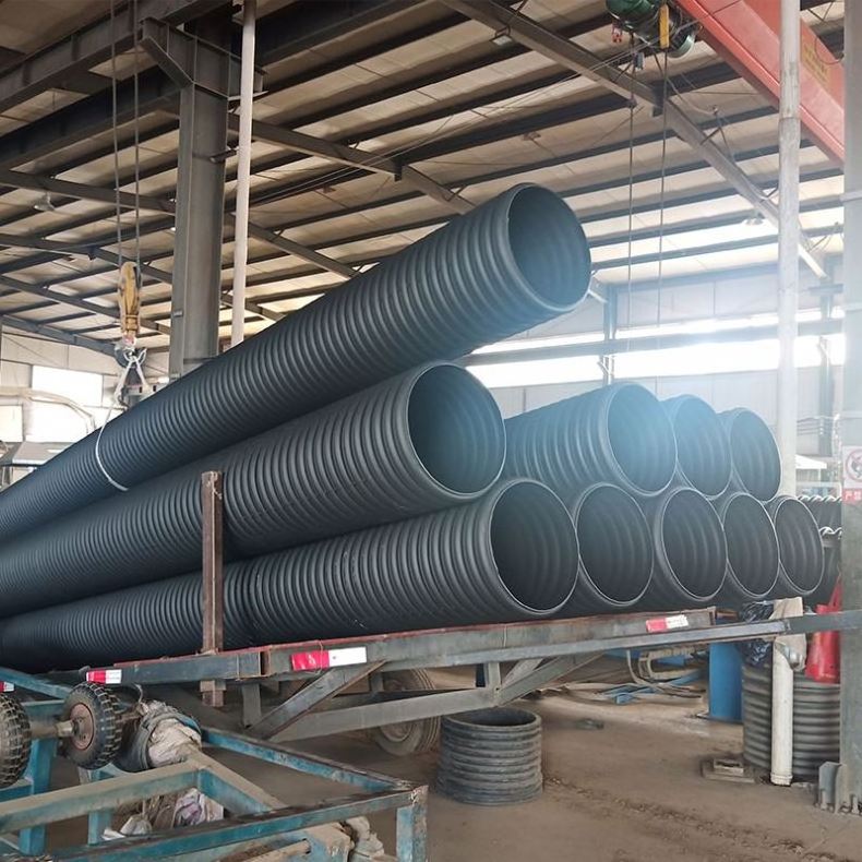 18 inch plastic culvert pipe hdpe corrugated drain pipe prices