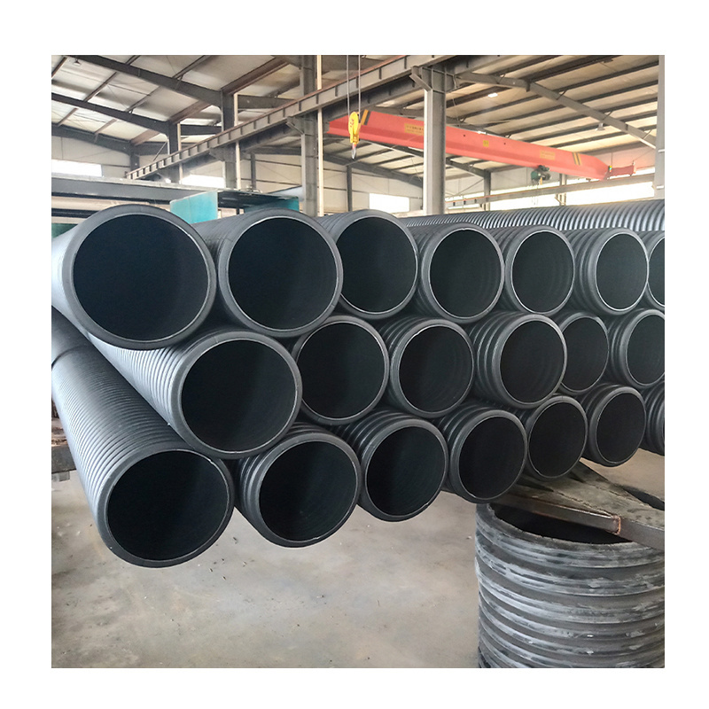 600mm sn8 HDPE culvert pipe for sewer and drainage project