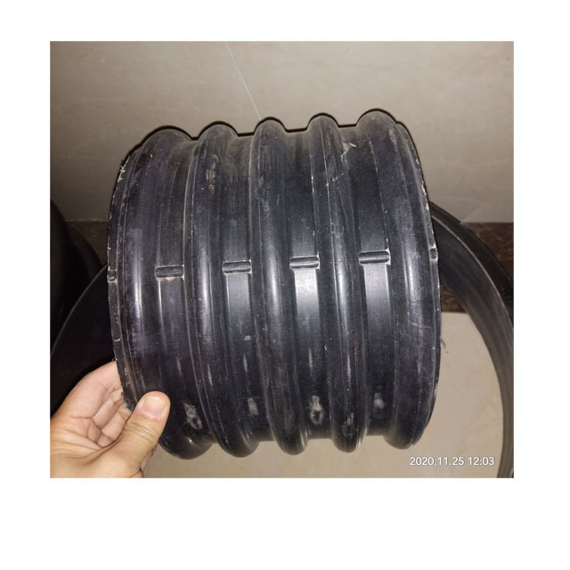 black hdpe double wall corrugated 48 culvert pipe HDPE plastic culvert pipe price for drainage