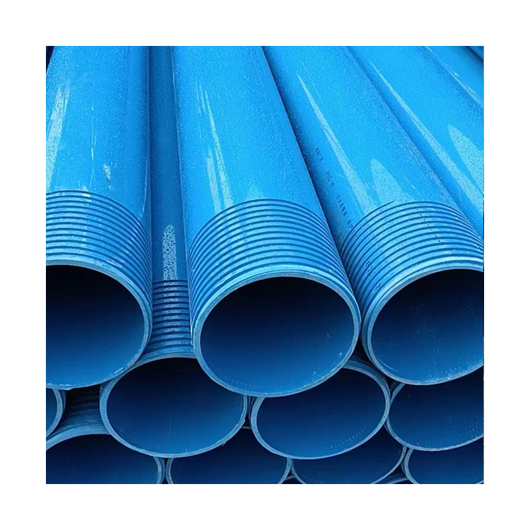 Well PVC Casing Pipes 180mm 200mm 225mm Slotted Plastic Tube