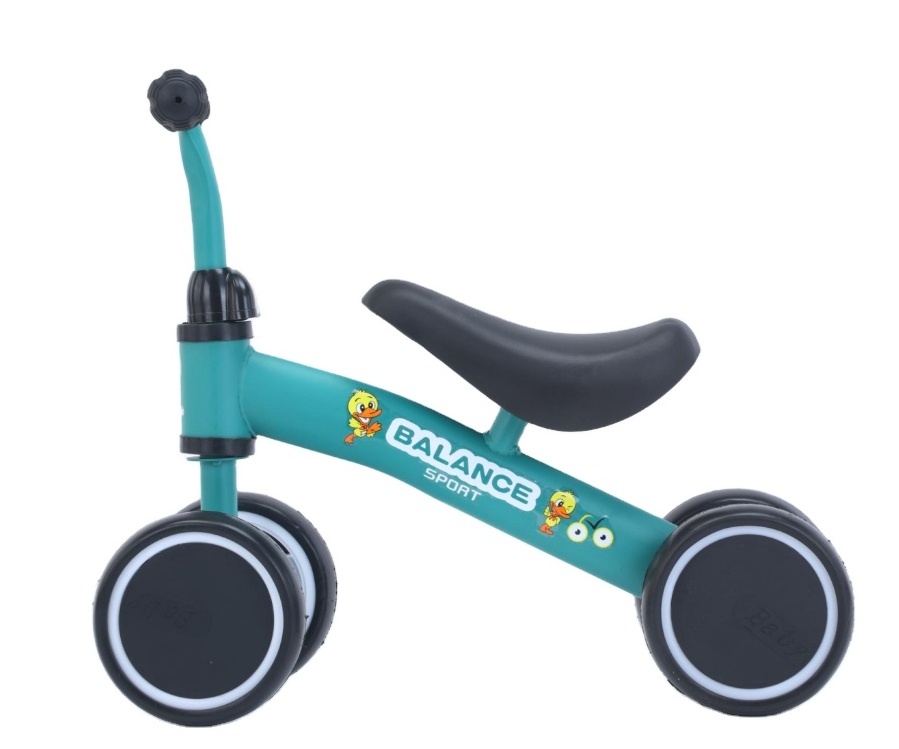 Wholesale 4 Wheel Baby Balance Bike With Foot Push Kids Mini Car Children's balance bike