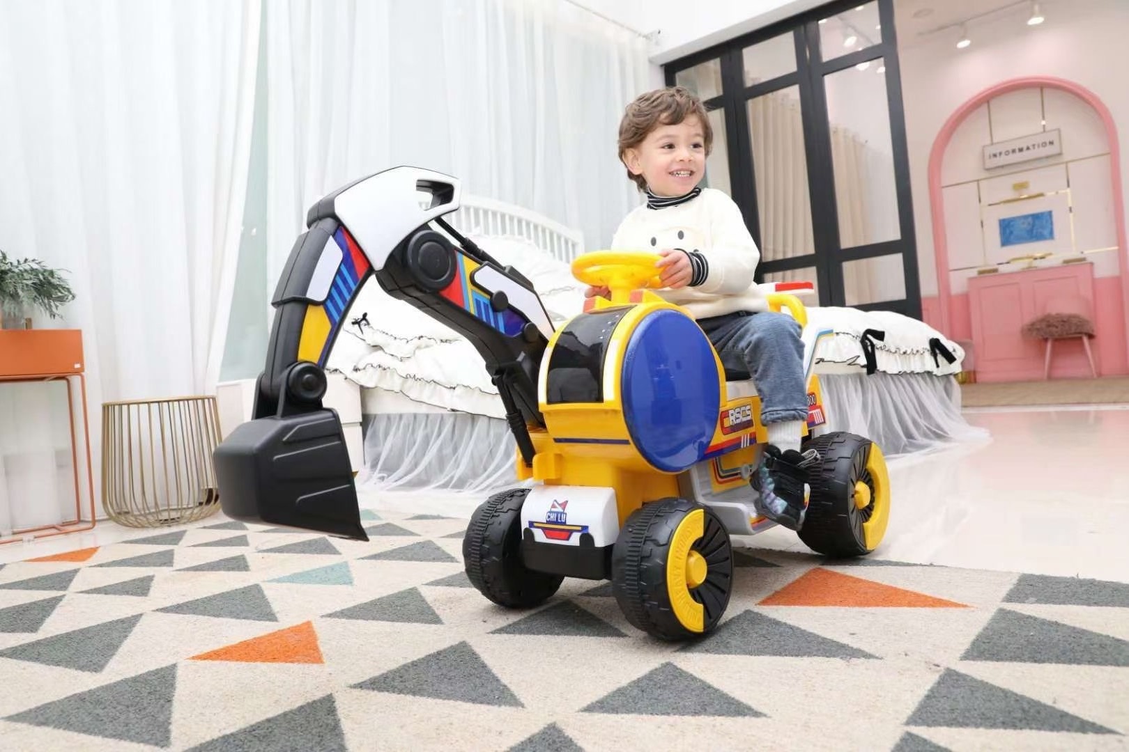 wholesale high quality cheap price  children 2 seats ride on battery cars kids drive toys electric cars for sale