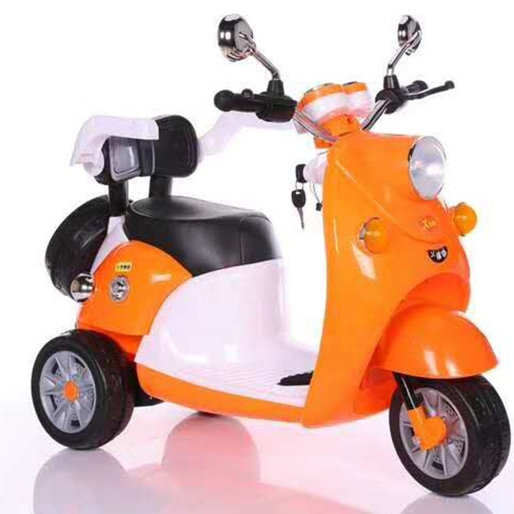 Good Quality 6V4 Battery Double Drive Colorful Light Motorcycles For Little Kids