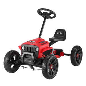 The new four-wheel drive simulation car can seat large off-road vehicle children's toy car