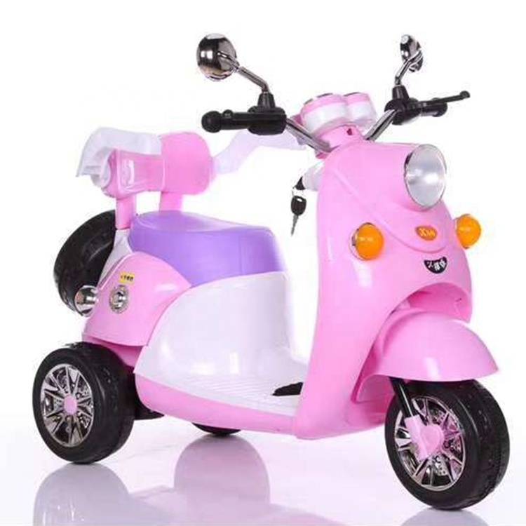 Good Quality 6V4 Battery Double Drive Colorful Light Motorcycles For Little Kids