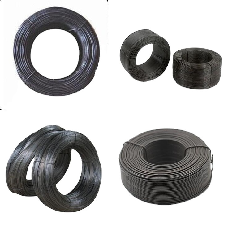 Annealed Black Wire Black Black Annealed Twisted Wire Building Material Iron Twisted Soft Annealed Black Iron Binding Wire Black