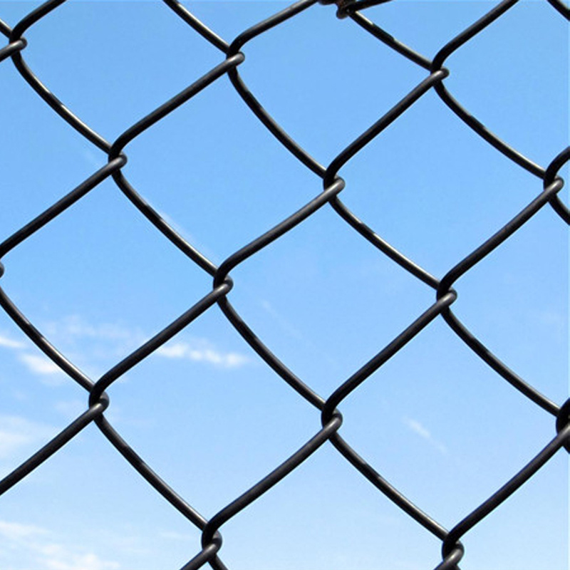 pvc chaink link fence/iron wire mesh/diamond mesh