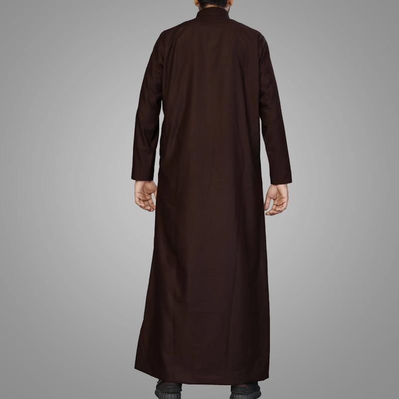 Morocco Fashion Loose Islamic Clothing Wholesale Long Sleeve Arab High Quality Men's Muslim Clothing