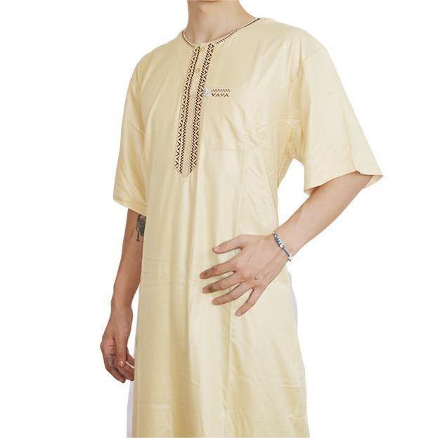 2021 Muslim men's design wholesale price clergy robes islamic dress